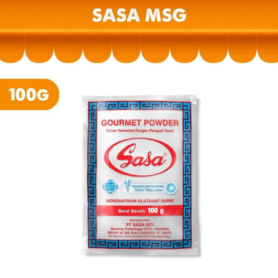Sasa MSG Penguat Rasa Penyedap 100gram