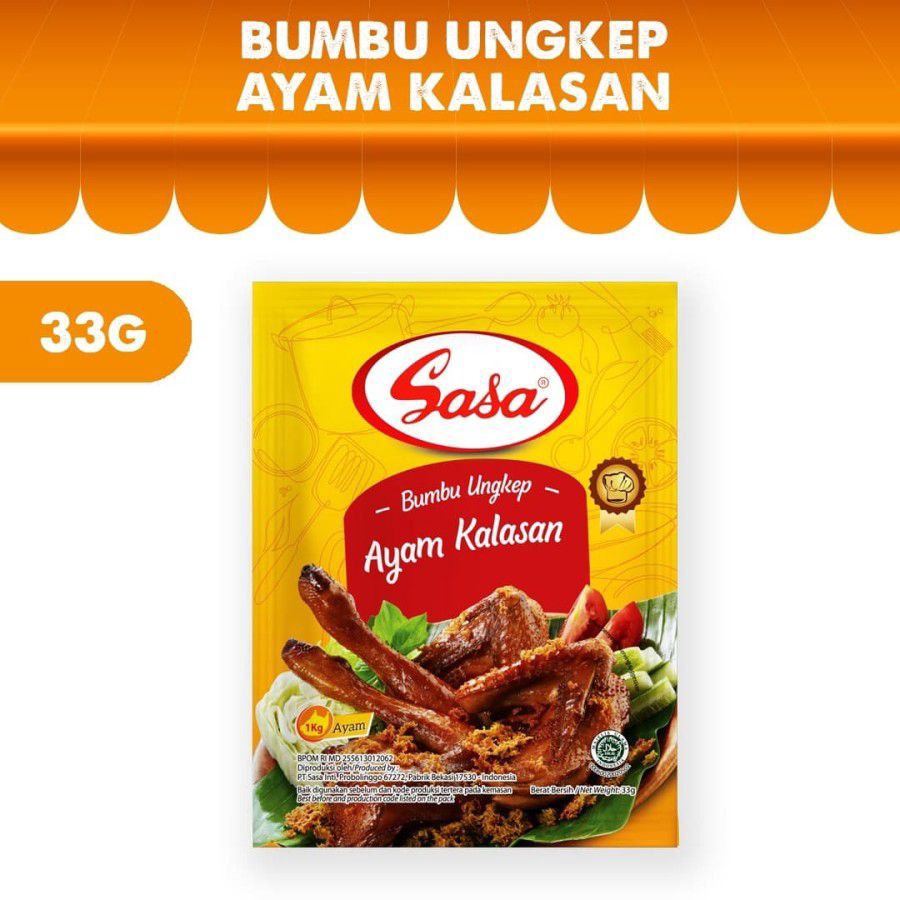 Sasa Bumbu Ungkep Ayam Kalasan 33gram