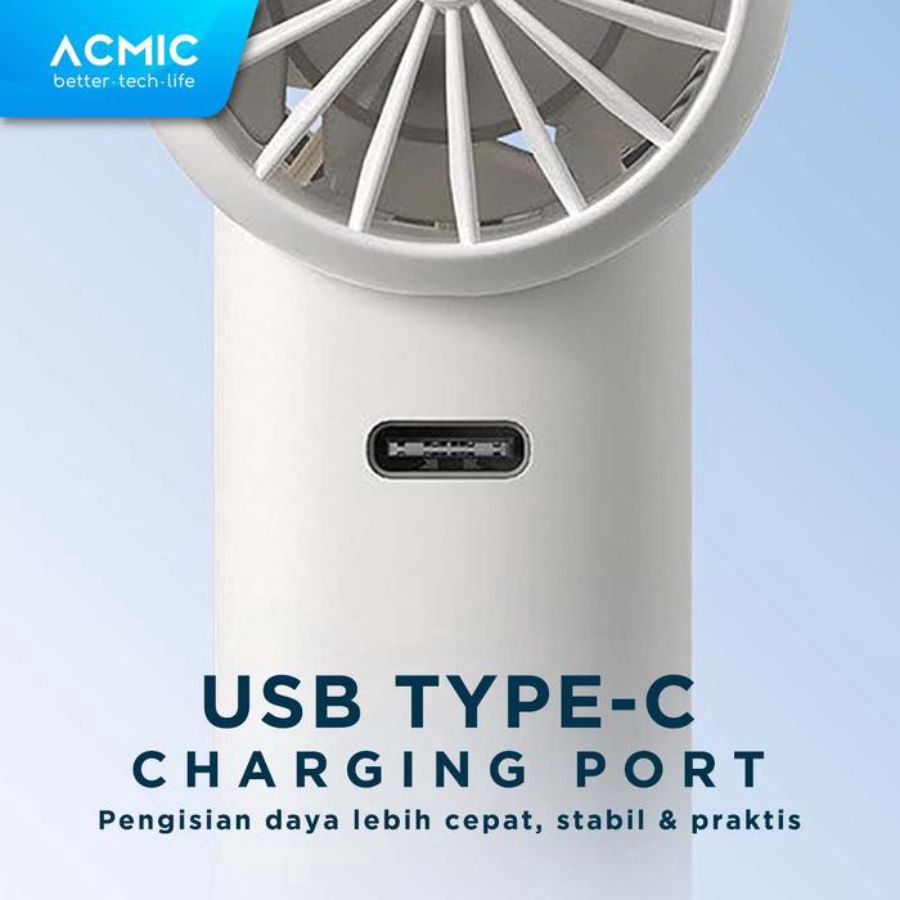 ACMIC Mini Fan White MF01 1pcs
