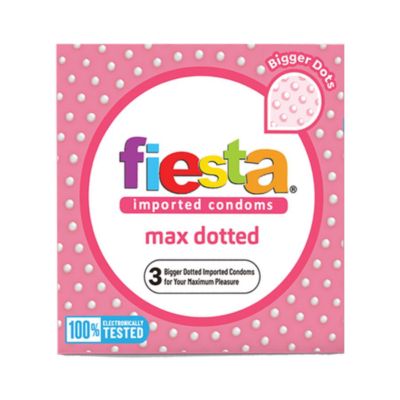 Fiesta Max Dotted Kondom Pria