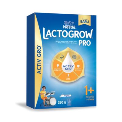 Nestle Lactogrow Pro 1+ Original Susu Pertumbuhan 1-3 Tahun