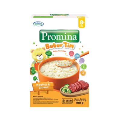 Promina Bubur Tim 8+ Bulan Daging & Brokoli
