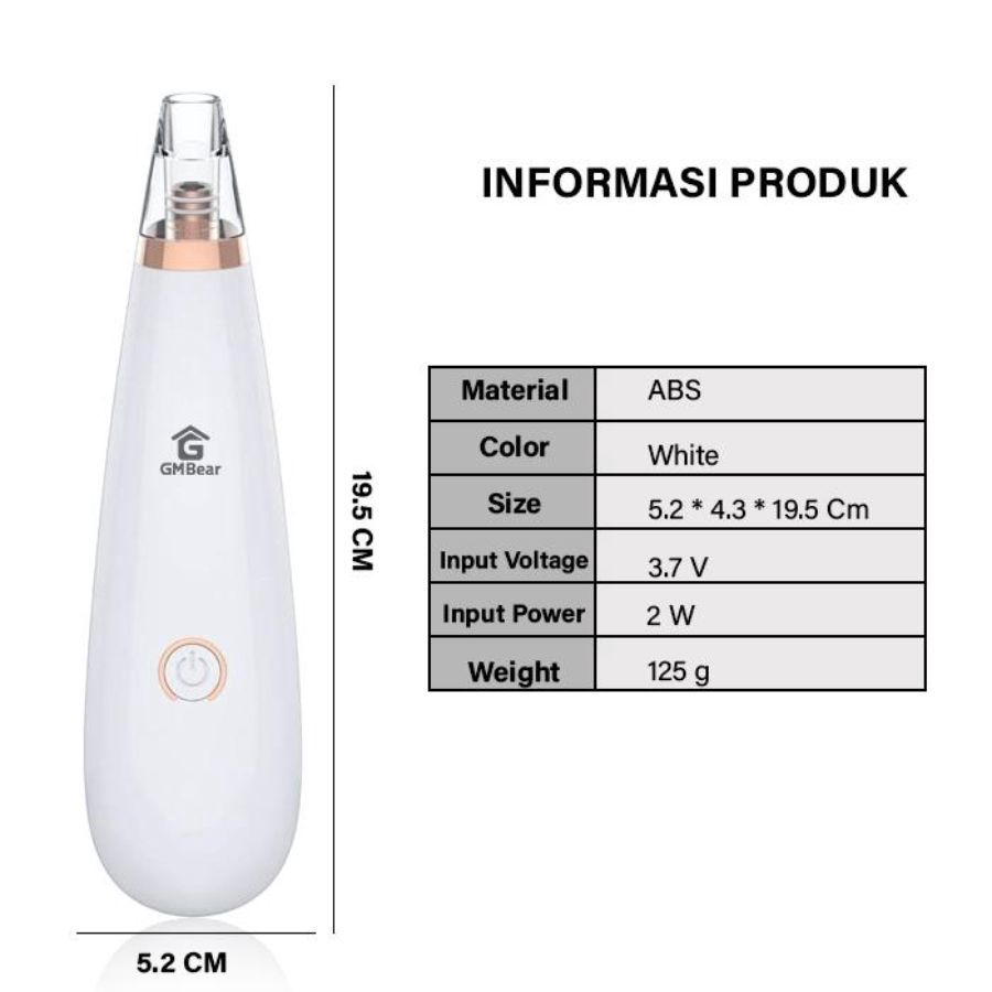 GM Bear Alat Penyedot Dan Pembersih Komedo Wajah 1279 1pcs