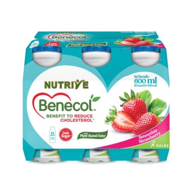 Nutrive Benecol Strawberry Multipack 100ml