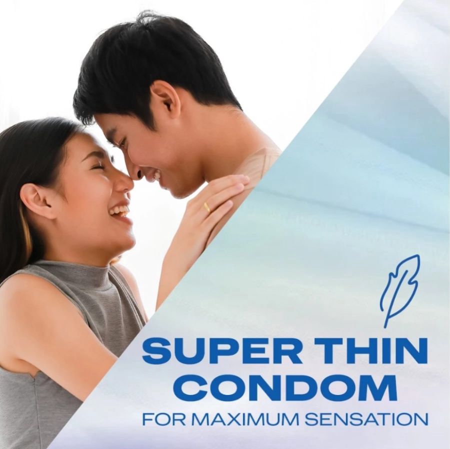 Durex Invisible Extra Thin Kondom Pria 10sachet