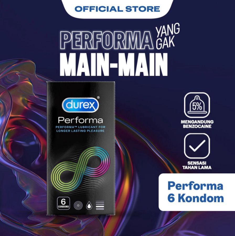 Durex Performa Kondom Pria 6sachets
