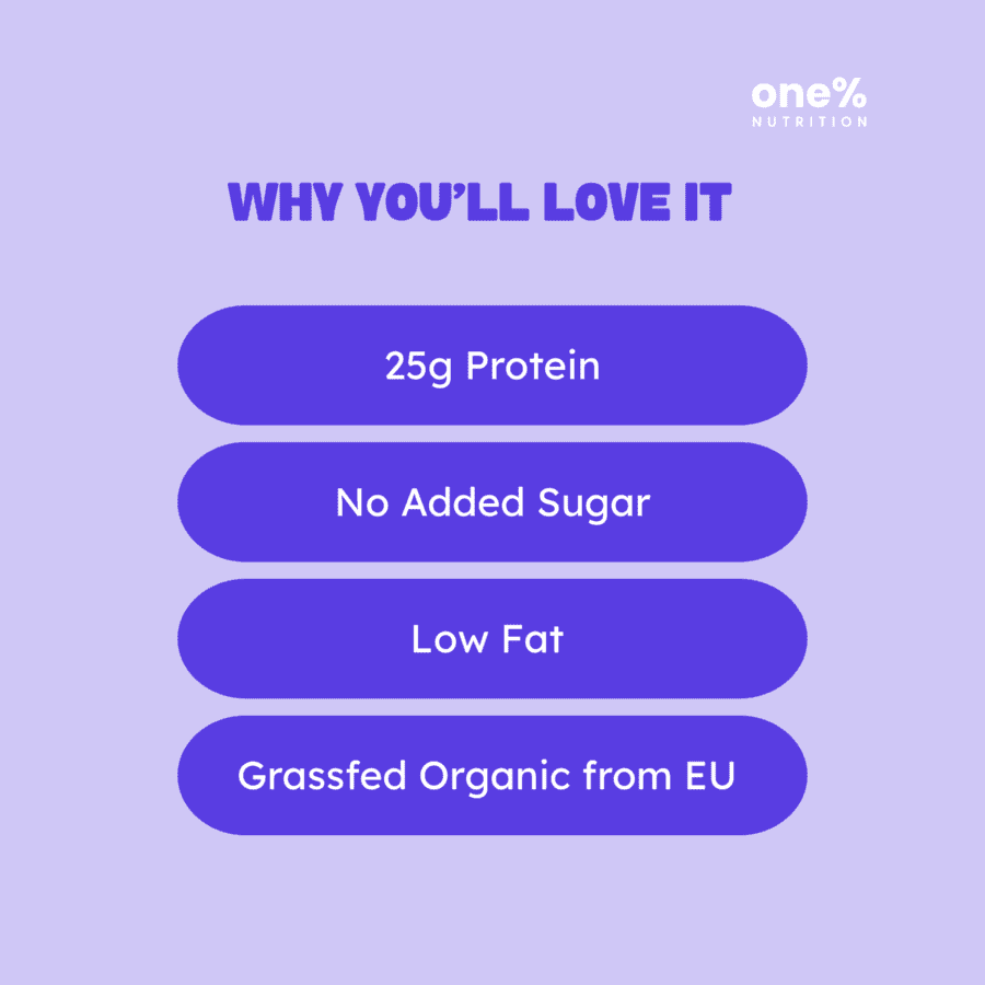One% Chocolate Protein Shake 350ml