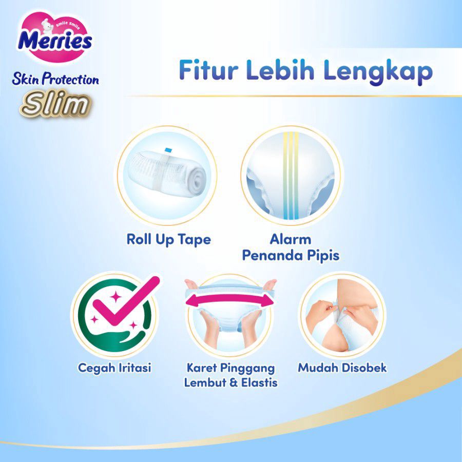 Merries Skin Protection Slim Pants Diapers L50 1pcs