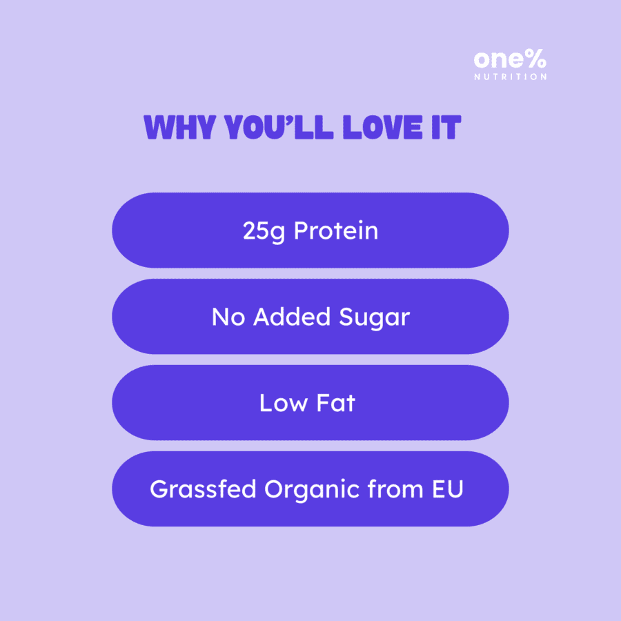 One% Chocolate Protein Shake 350ml