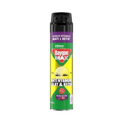 Baygon MAX Aerosol Cherry Berry Island Pembasmi Serangga