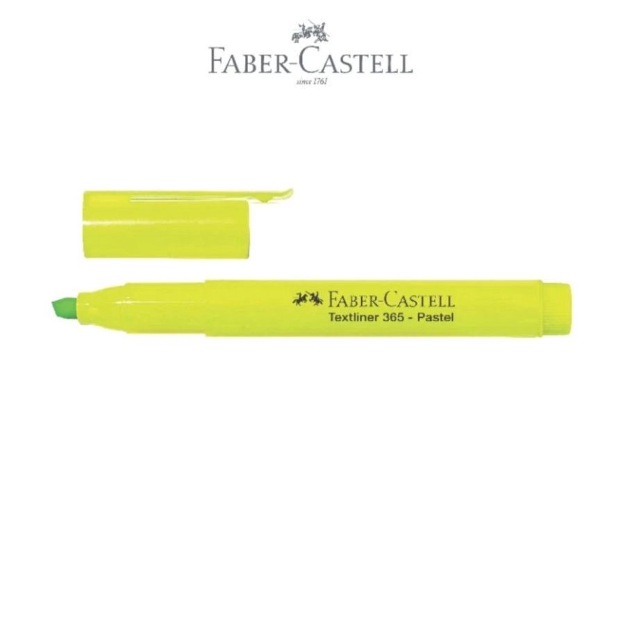 Faber-Castell Textliner 365 Pastel Light Green Highlighter 1pcs