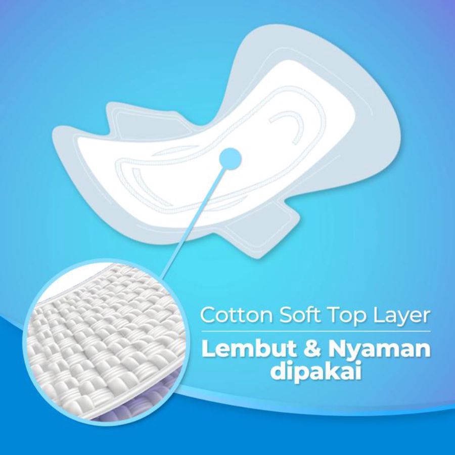 Bagus Nina Anion 24cm Pembalut Kewanitaan 10pcs 1pack