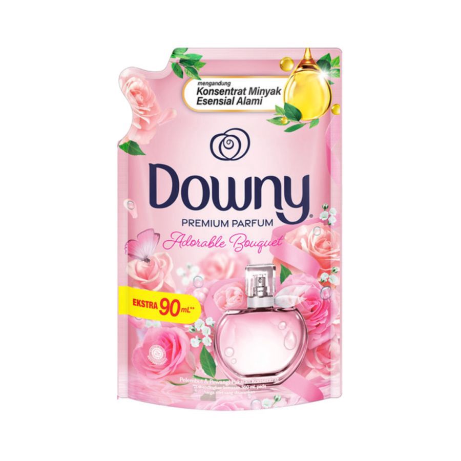 Downy Premium Parfum Adorable Bouquet Pelembut Pakaian 875ml