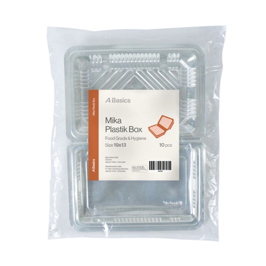 Mika Plastik Box A Basics 10 pcs