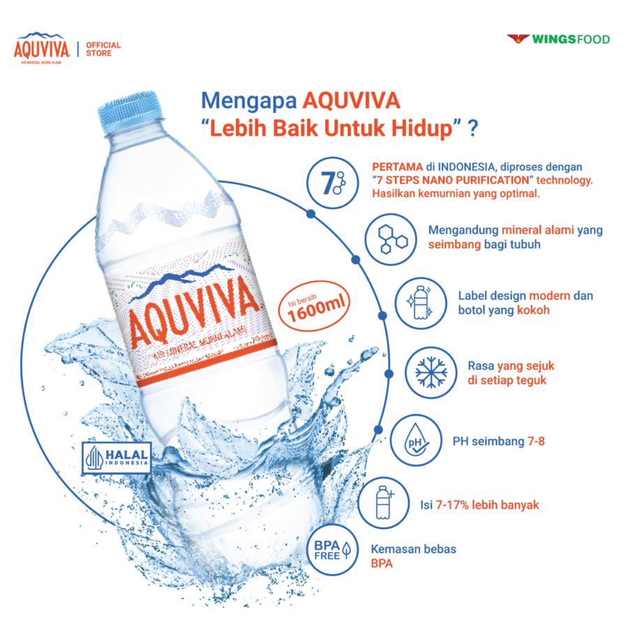 Aquviva Air Mineral 1600ml
