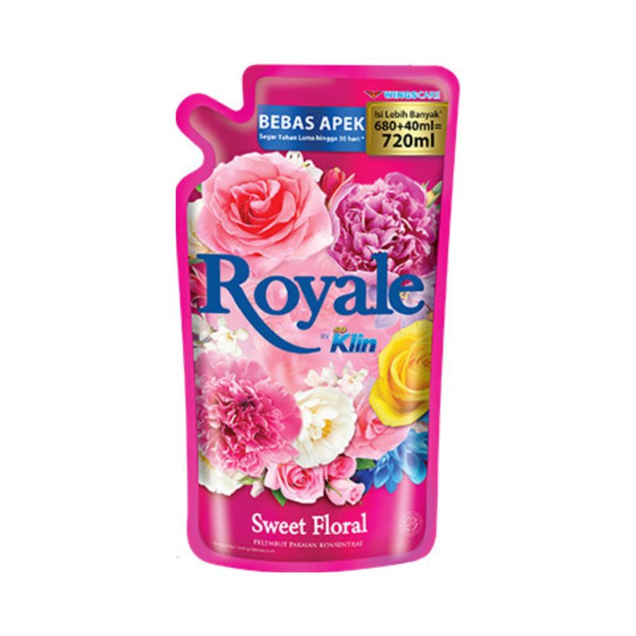Royale by So Klin Sweet Floral Pelembut Pakaian 680ml