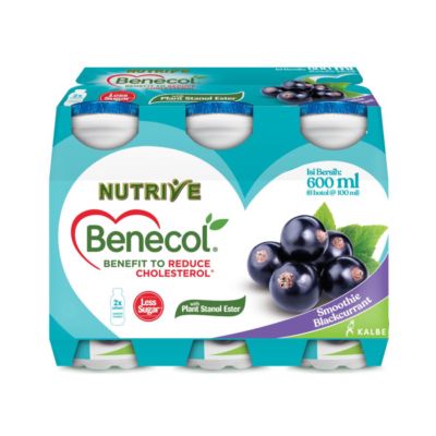 Nutrive Benecol Blackcurrant Multipack 100ml