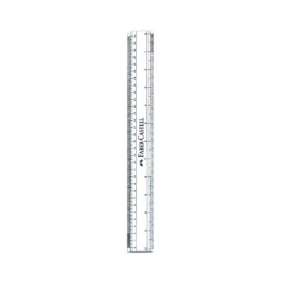 Faber-Castell Penggaris Ruler Scale Sekolah 30 cm