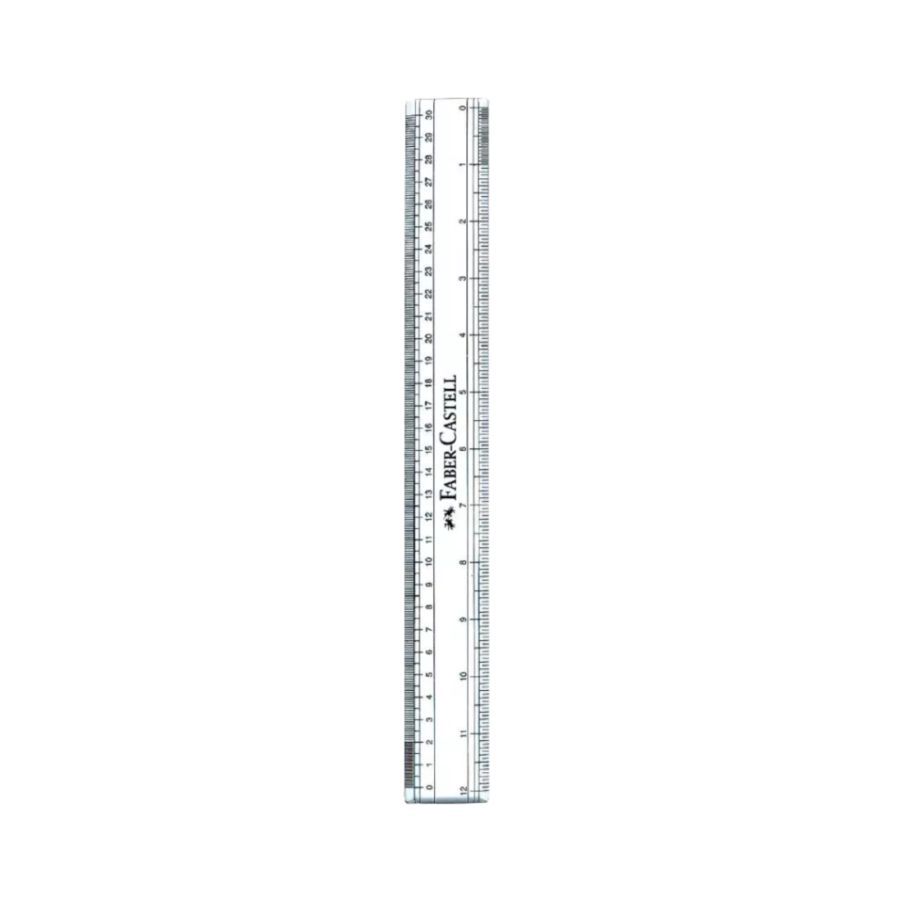 Faber-Castell Penggaris Ruler Scale Sekolah 30 cm 1pcs