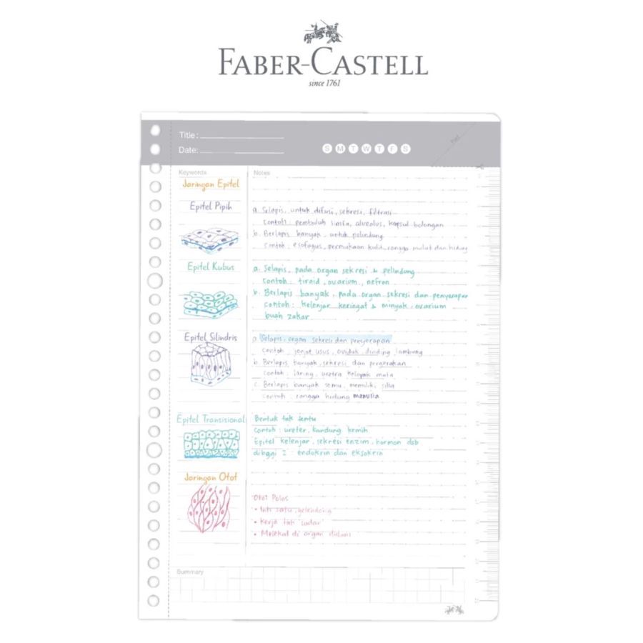 Faber-Castell Kertas Loose Leaf Digital B5 50 Lembar 1pack