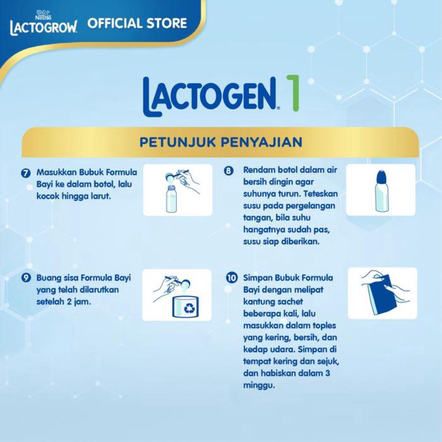 Nestle Lactogen 1 Susu Formula 0-6 Bulan 1000gram