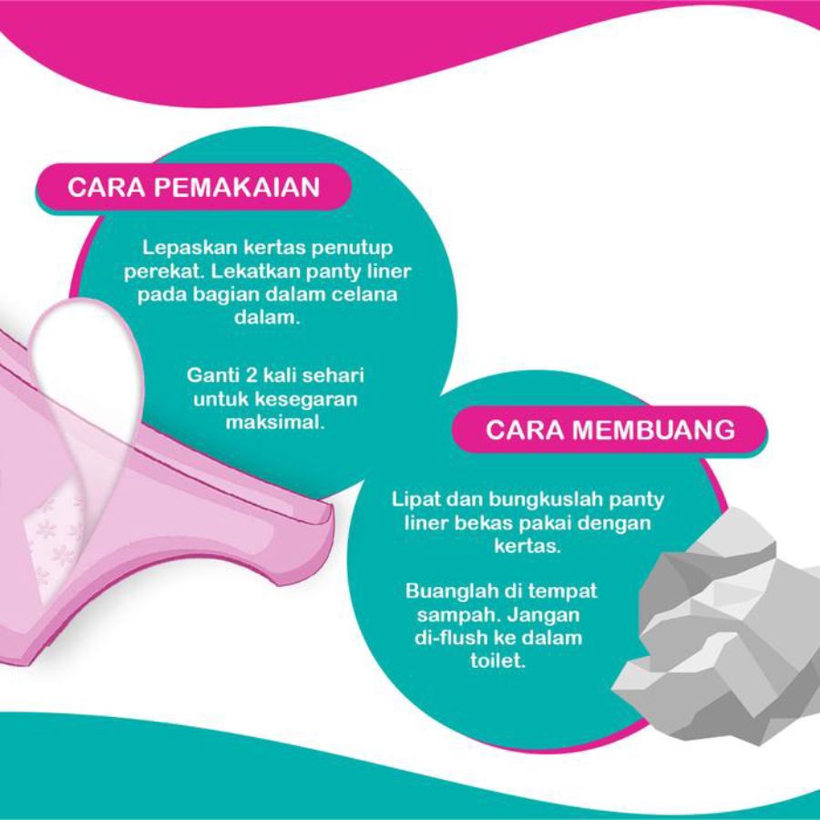 Carefree Healthy Fresh Tea Tree Panty Liners 40pads