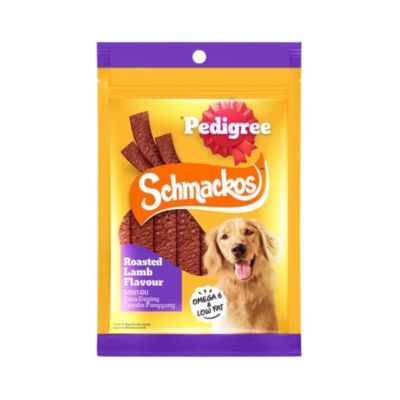 Pedigree Schmackos Roasted Lamb Snack Anjing