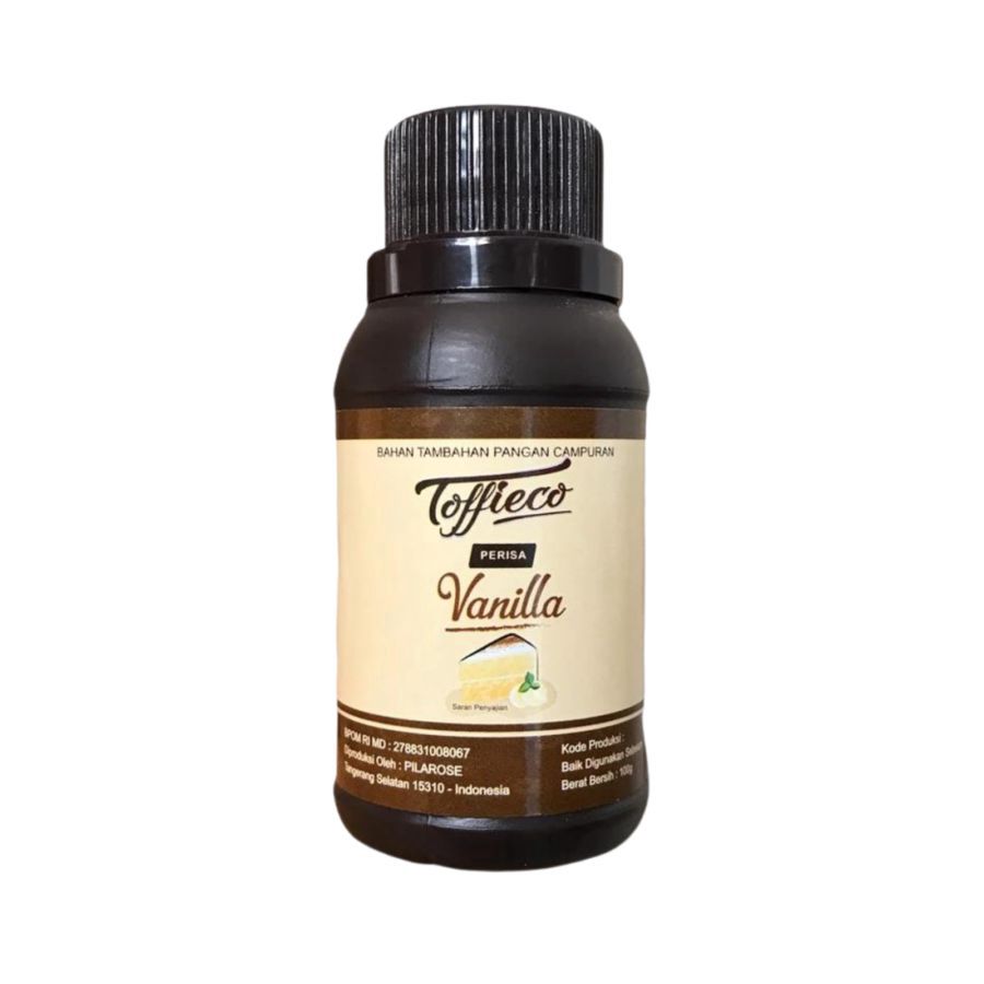 Toffieco Pasta Makanan Vanilla 100gram 100gram