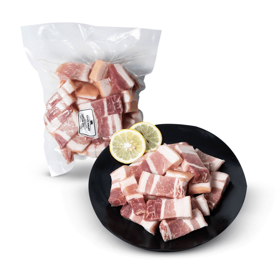 Pork Belly Samcan Daging Babi Potong Dadu Babi Kecap 500gram