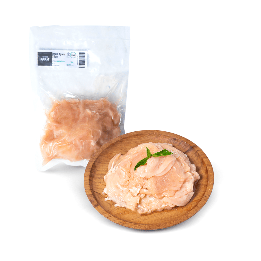 Dada Ayam Slice Astro Farm 450-550gram 1pack