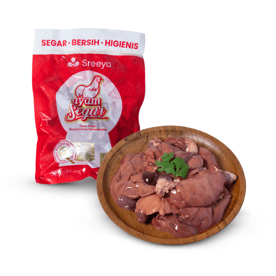 Hati Ayam Bersih Sreeya 500gram