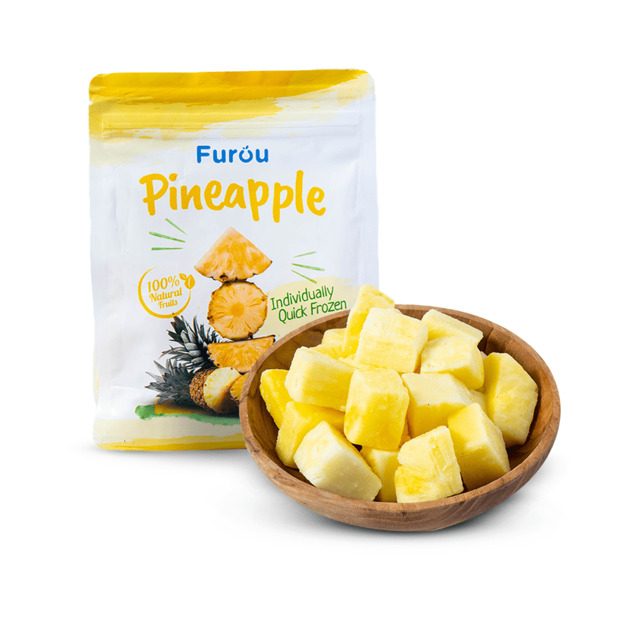 Furou Pineapple Frozen IQF 450gram