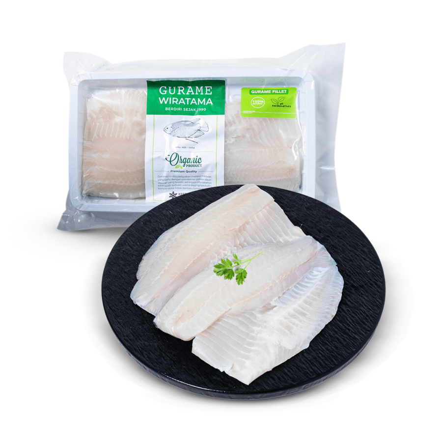 Gurame Organik Fillet Wiratama 400-500gram