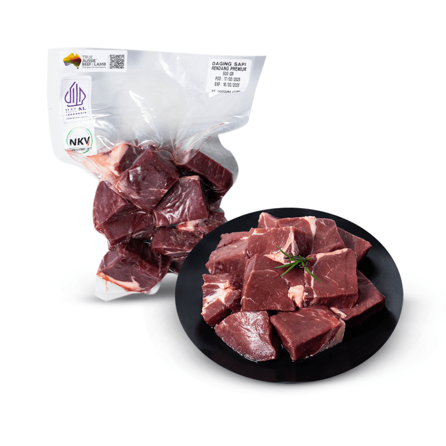 Daging Sapi Rendang Premium Astro Farm 500gram