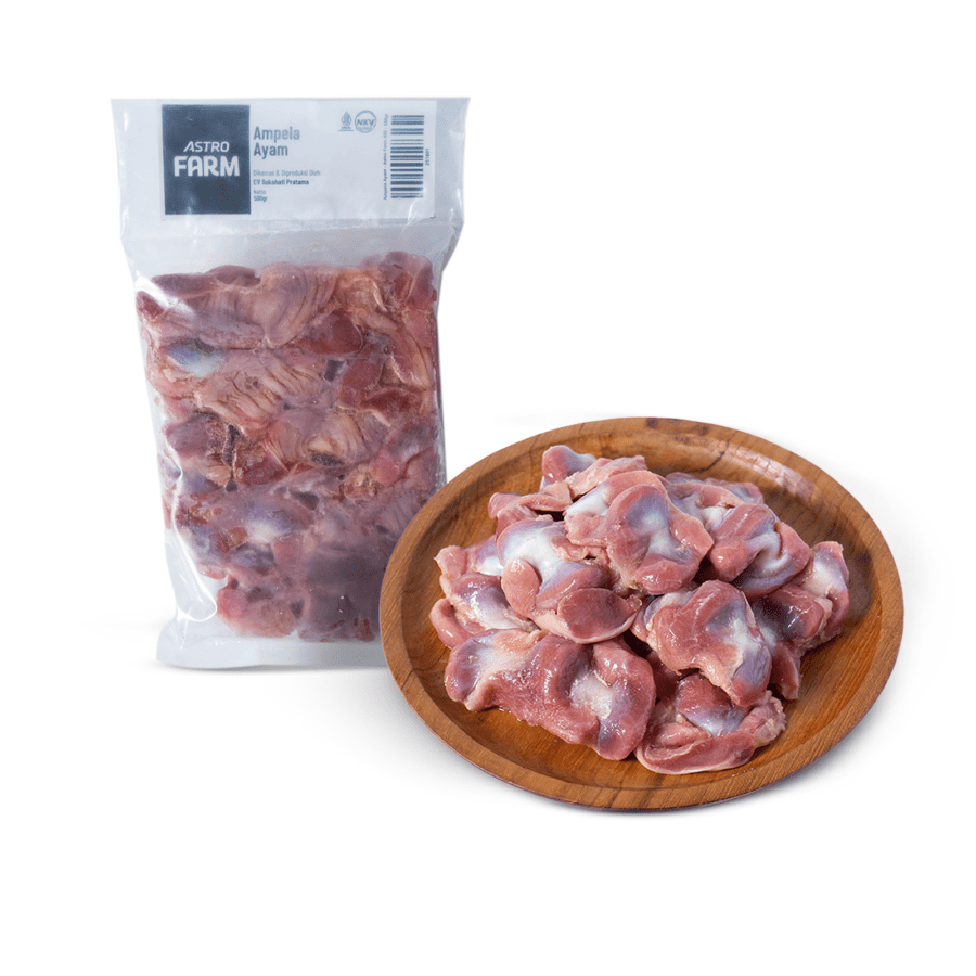 Ampela Ayam Astro Farm 450-550gram