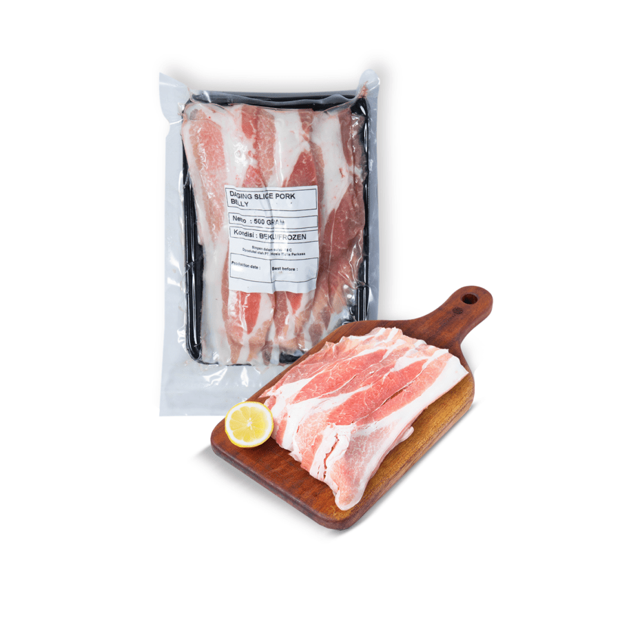 Pork Belly Daging Slice 500gram