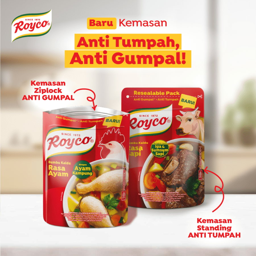 Royco Bumbu Kaldu Penyedap Rasa Sapi Ziplock 210gram