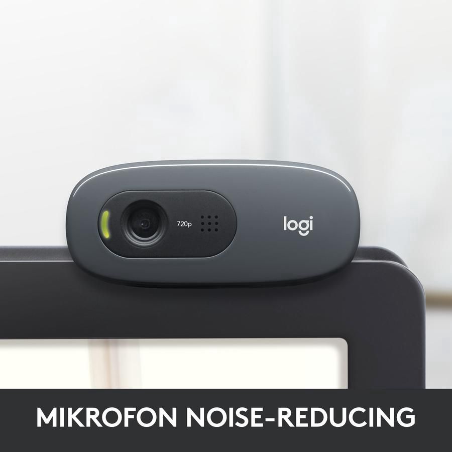 Logitech C270 Webcam HD 720p untuk Windows, Mac OS & Chrome OS 1pcs