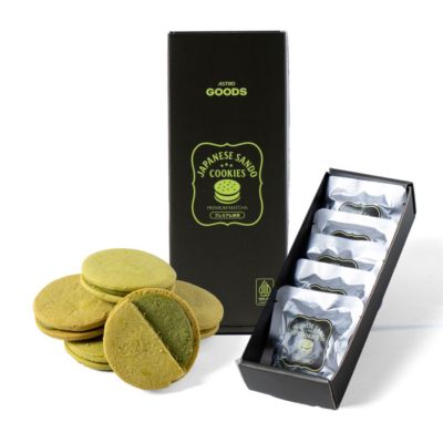 Japanese Sando Cookies Matcha Astro Goods 5 pcs