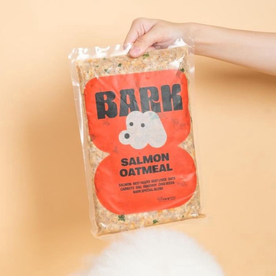 BARK Salmon Oatmeal Makanan Anjing Basah 100gram