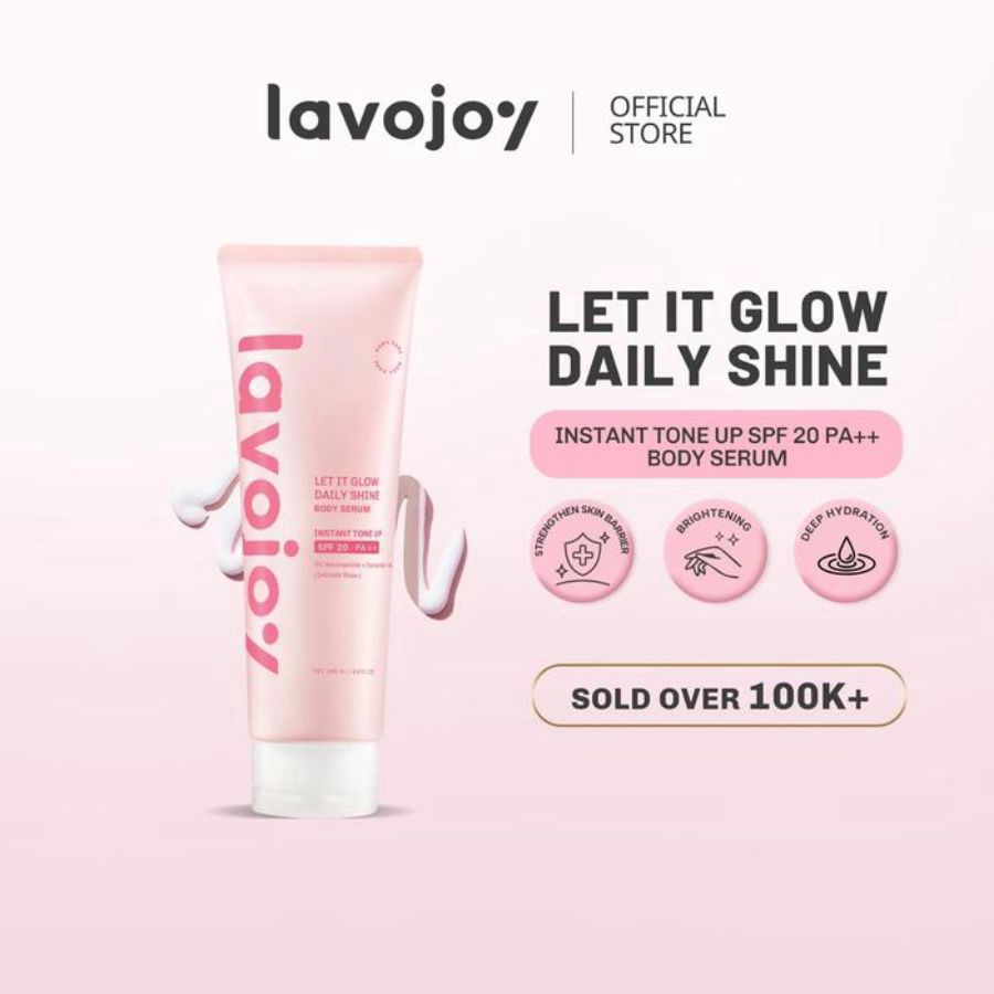 Lavojoy Let It Glow Daily Shine - Body Serum Skin Brightening