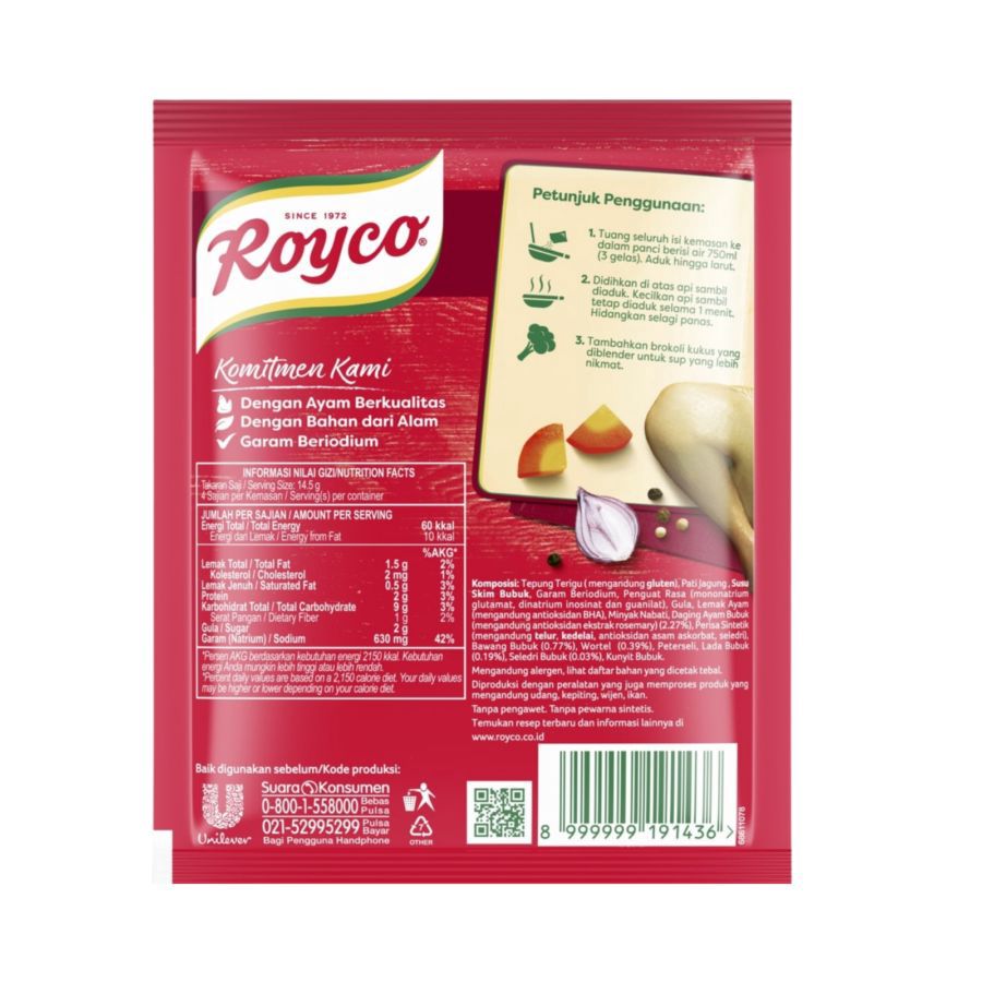 Royco Sup Krim Ayam 50gram