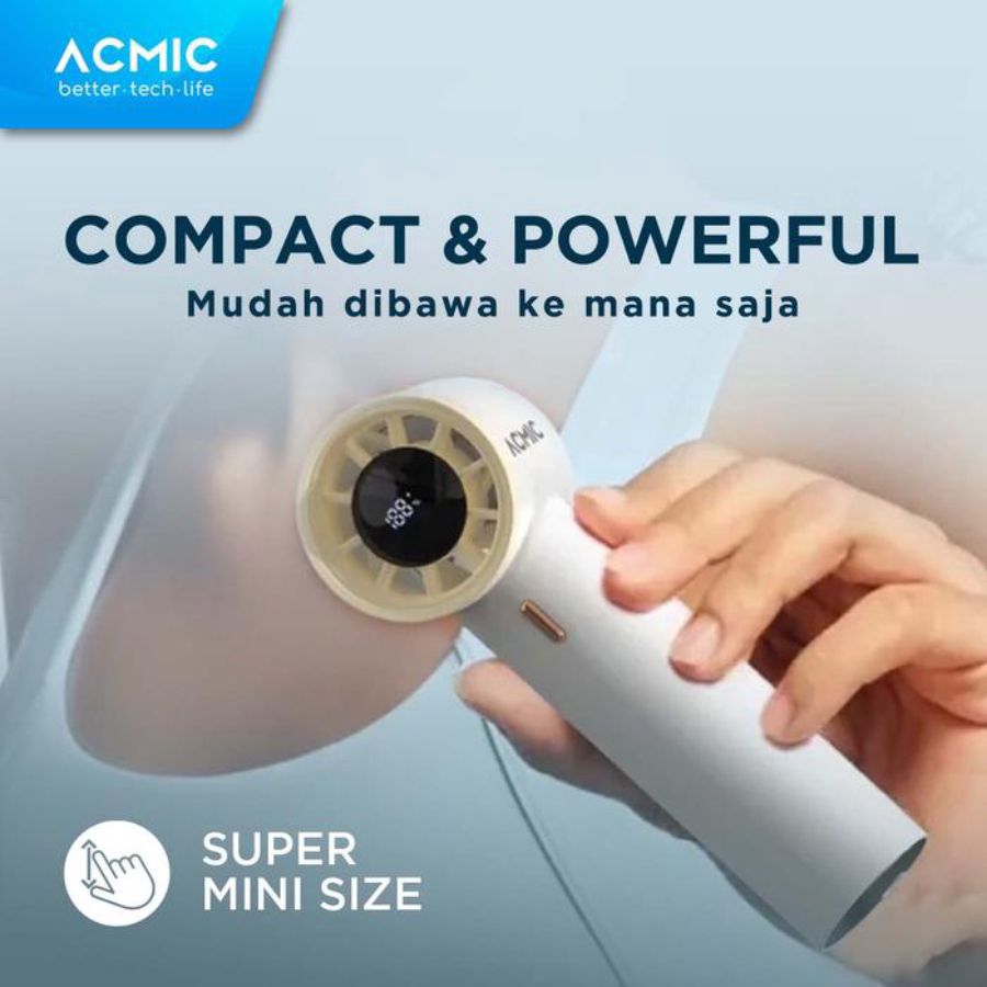 ACMIC Mini Fan White MF01 1pcs