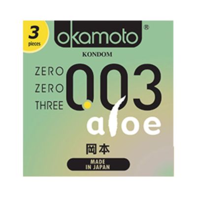 Okamoto 003 Aloe Kondom Pria