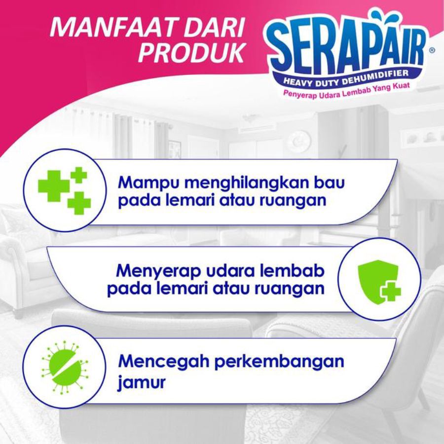 Bagus Serapair Extra Fresh Box 500 ml 500ml