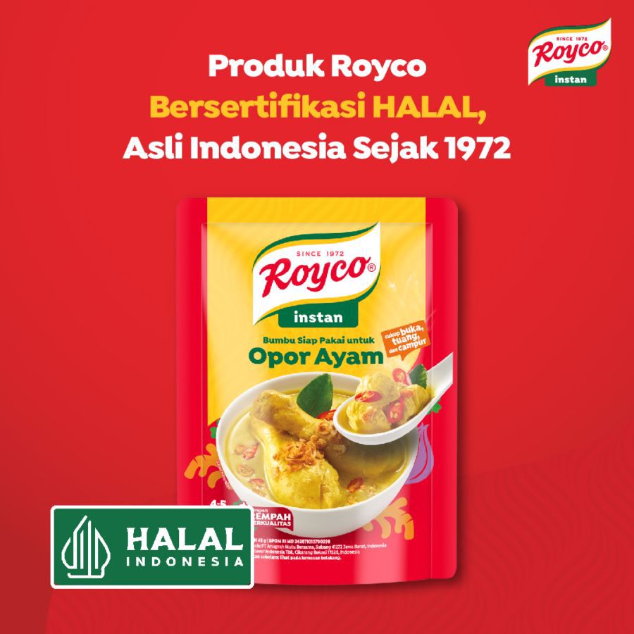 Royco Instan Bumbu Siap Pakai untuk Opor Ayam 45gram
