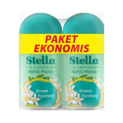 Stella Matic Green Fantasy Pengharum Ruangan Refill 2 Pcs