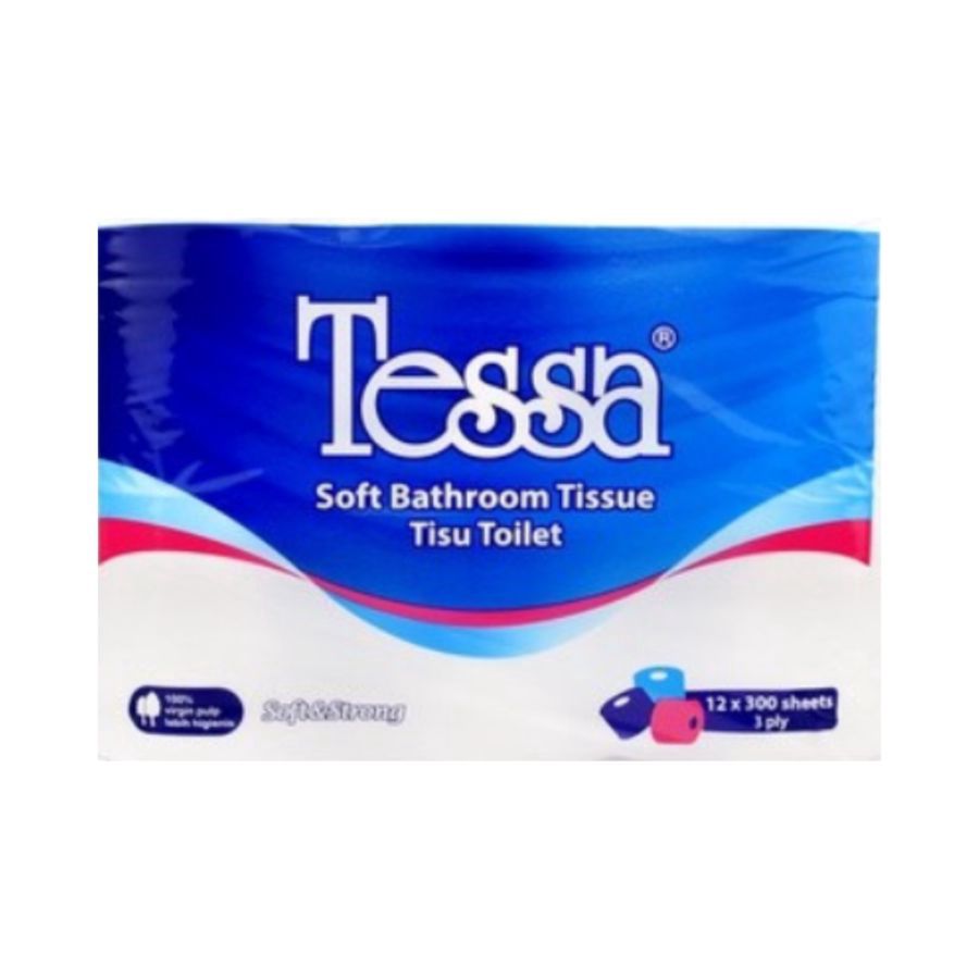 Tessa Soft Bathroom Tissue 3 Ply 12rolls