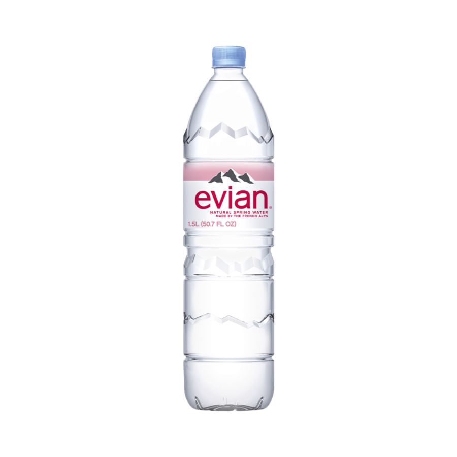 Evian Natural Mineral Water PET 1500ml
