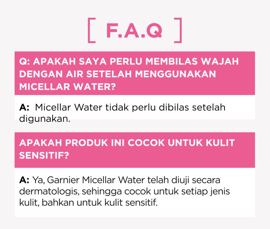 Garnier Micellar Cleansing Water Pembersih Make Up 125ml